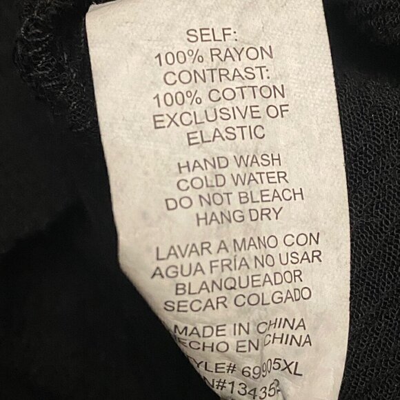 Ambiance Boho Crinkle Gauze Romper in Black - Picture 8 of 8